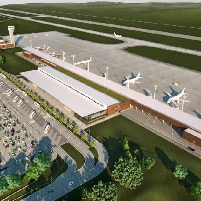 Construction of the Cusco Chinchero International Airport.