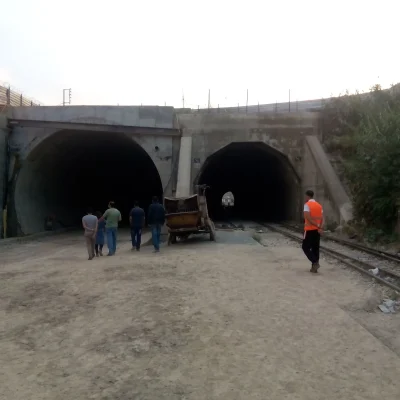 Implementation file for the twin-tube tunnel at the exit of THENIA station